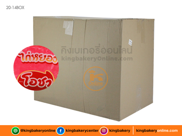 #ยกลัง(25ถุง) ไก่หยอง ตราโอชาแดง 1 กก.(1ลังx25ถุง)